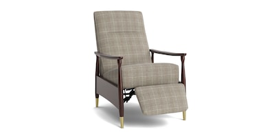 Maris Manual Recliner with Wood Frame