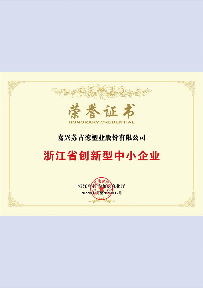 《Zhejiang Innovative Small and Medium-sized Enterprises》