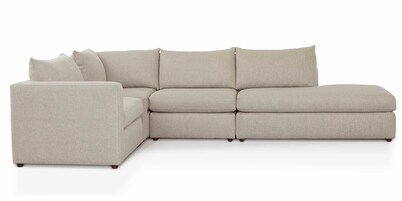 Beckham Bumper Modular Sectional with Console