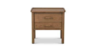 European Farmhouse 2 Drawer Bedside Table