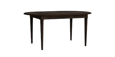 HideAway Solid Maple Oval Extendable Dining Table