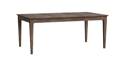 HideAway Solid Maple Boat Shaped Extendable Dining Table