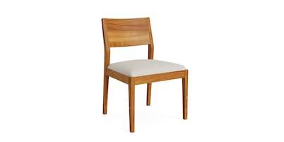 Myers Dining Side Chair with Upholstered Seat