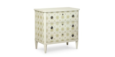 Caroline 3 Drawer Painted Accent Chest