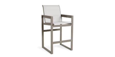 Bonavista Outdoor Track Arm Bar Stool