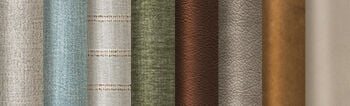 True Custom&trade; fabric options