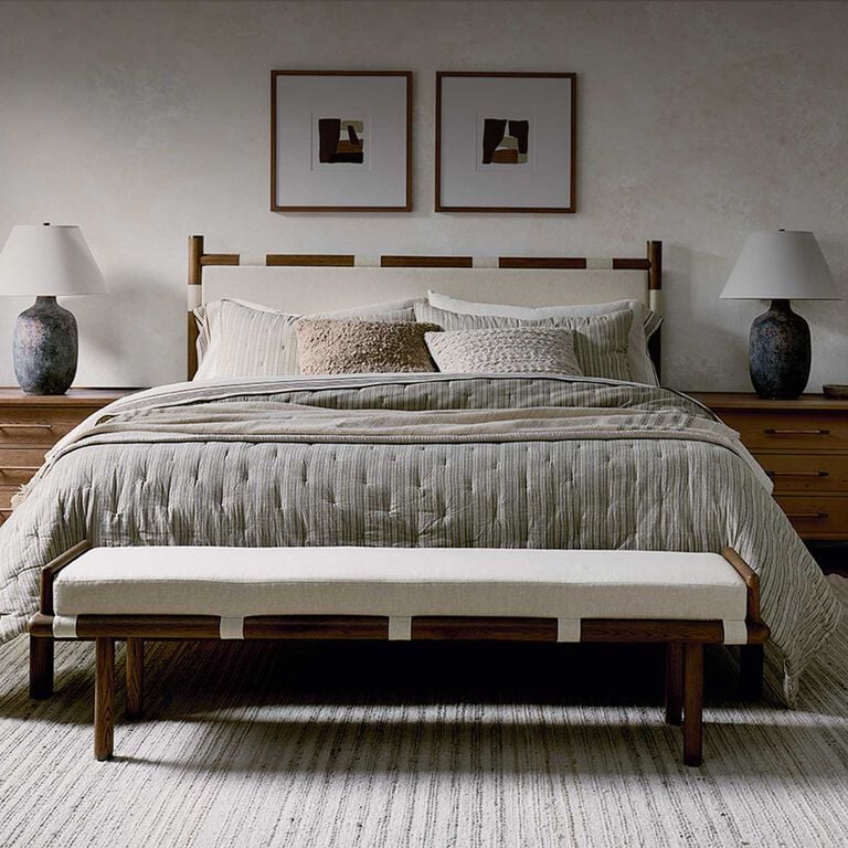 European Farmhouse bedroom