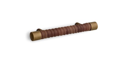#23 Leather Wrapped Bar Pull